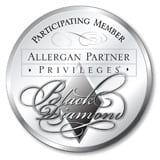Allergan Black Diamond logo