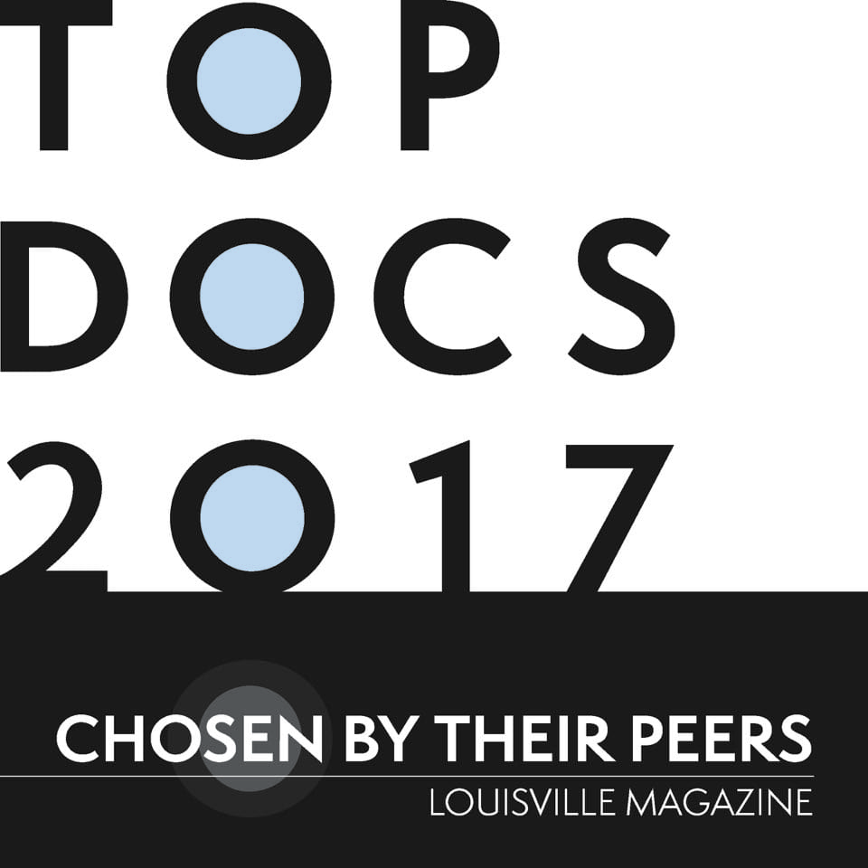 Top Docs 2017 - Chosen by their peers - Louisville magazine