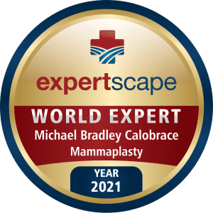 Expertscape Mammaplasty World Expert 2021 Dr. Bradley Calobrace